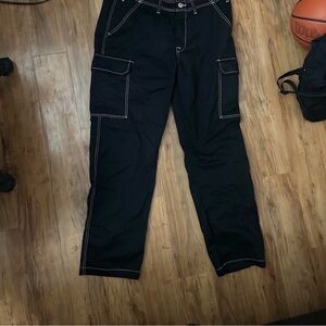 Men's Black Cargo Pants